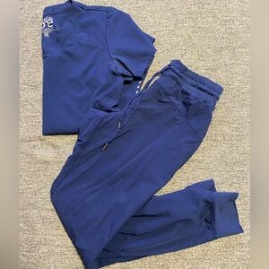 XS|XXSP Navy Barco One Scrub Set